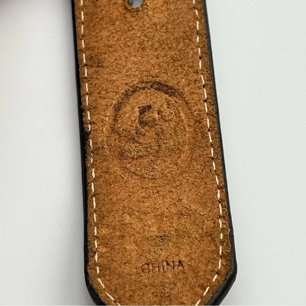 Childs Western Inlay Tooling Stylish Brown Leather Belt 22